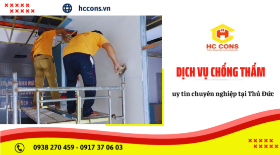 dịch vụ chống thấm