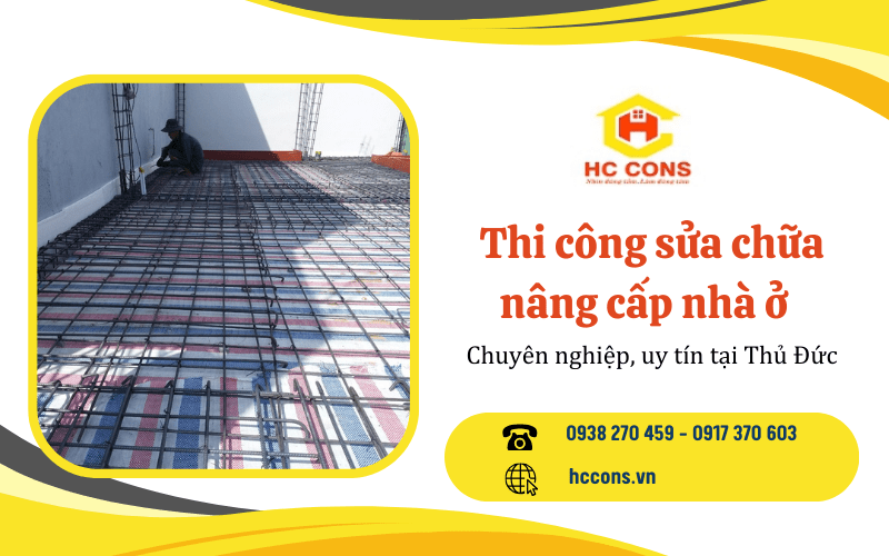 thi công sửa chữa nhà