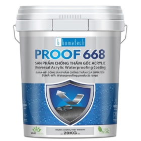 Proof 668, Chống Thấm Gốc Acrylic Dành Cho Sàn Mái