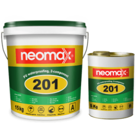 Neomax 201- Chống Thấm Polyurethane Độ Đàn Hồi Trên 600%