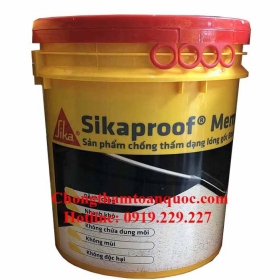 Sikaproof Membrane - Màng Chống Thấm Đàn Hồi Gốc Nước