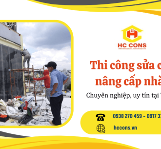 Thi công sửa chữa nâng cấp nhà ở chuyên nghiệp, uy tín tại Thủ Đức