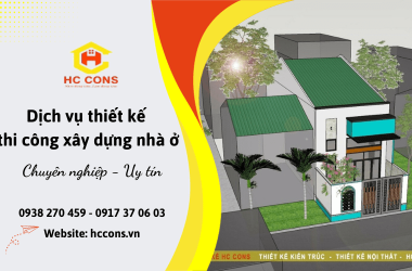 Dịch vụ thiết kế thi công xây dựng nhà ở uy tín tại Thủ Đức 