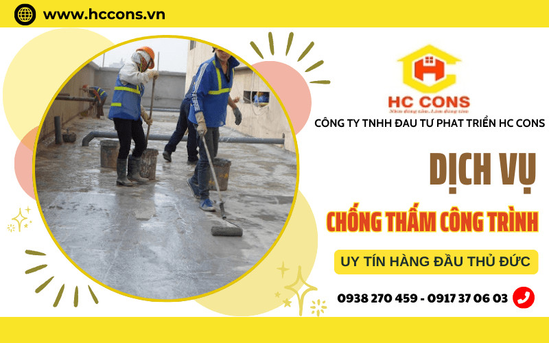 dịch vụ chống thấm Thủ Đức