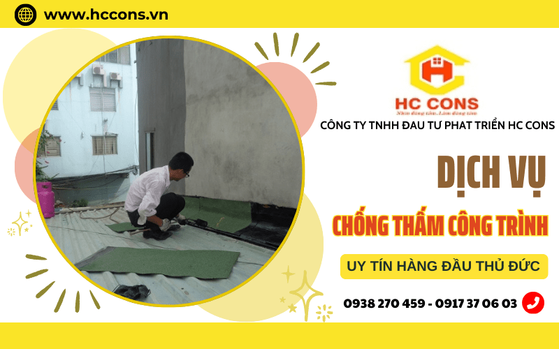 dịch vụ chống thấm Thủ Đức