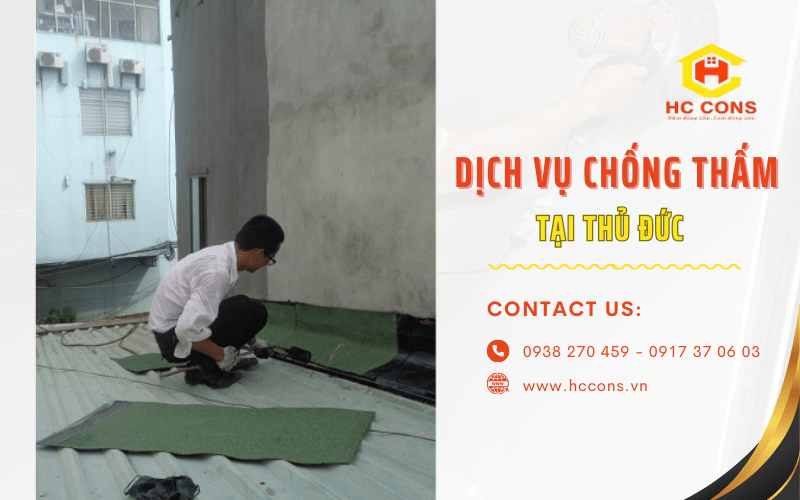 dịch vụ chống thấm Thủ Đức