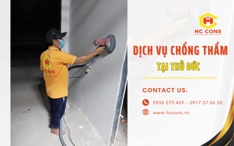 dịch vụ chống thấm Thủ Đức