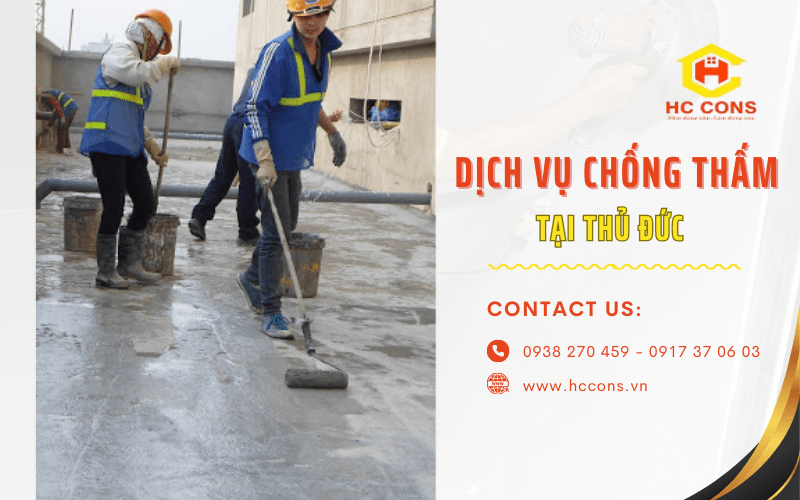 dịch vụ chống thấm Thủ Đức