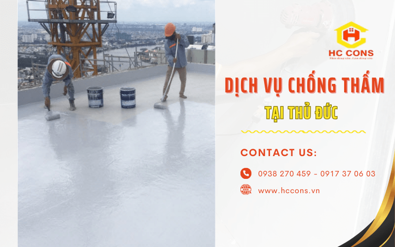 dịch vụ chống thấm Thủ Đức