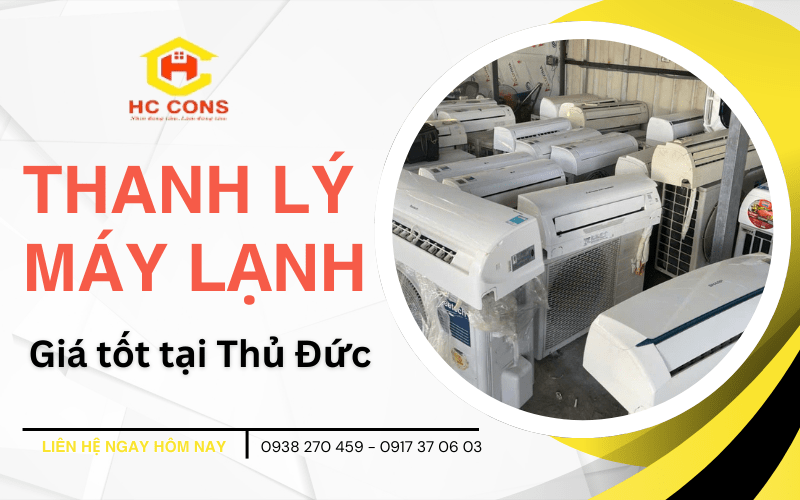 đơn vị thanh lý máy lạnh giá tốt