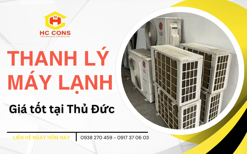 đơn vị thanh lý máy lạnh giá tốt
