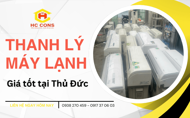 đơn vị thanh lý máy lạnh giá tốt