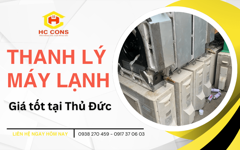 đơn vị thanh lý máy lạnh giá tốt