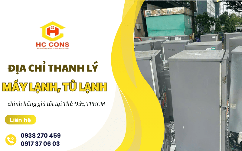 thanh lý máy lạnh