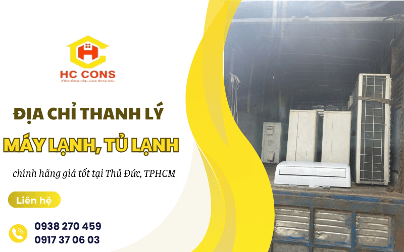 thanh lý máy lạnh