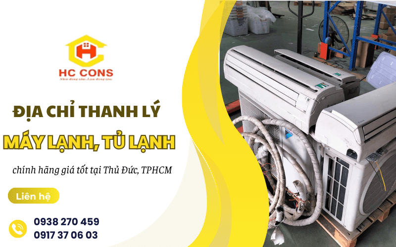 thanh lý máy lạnh